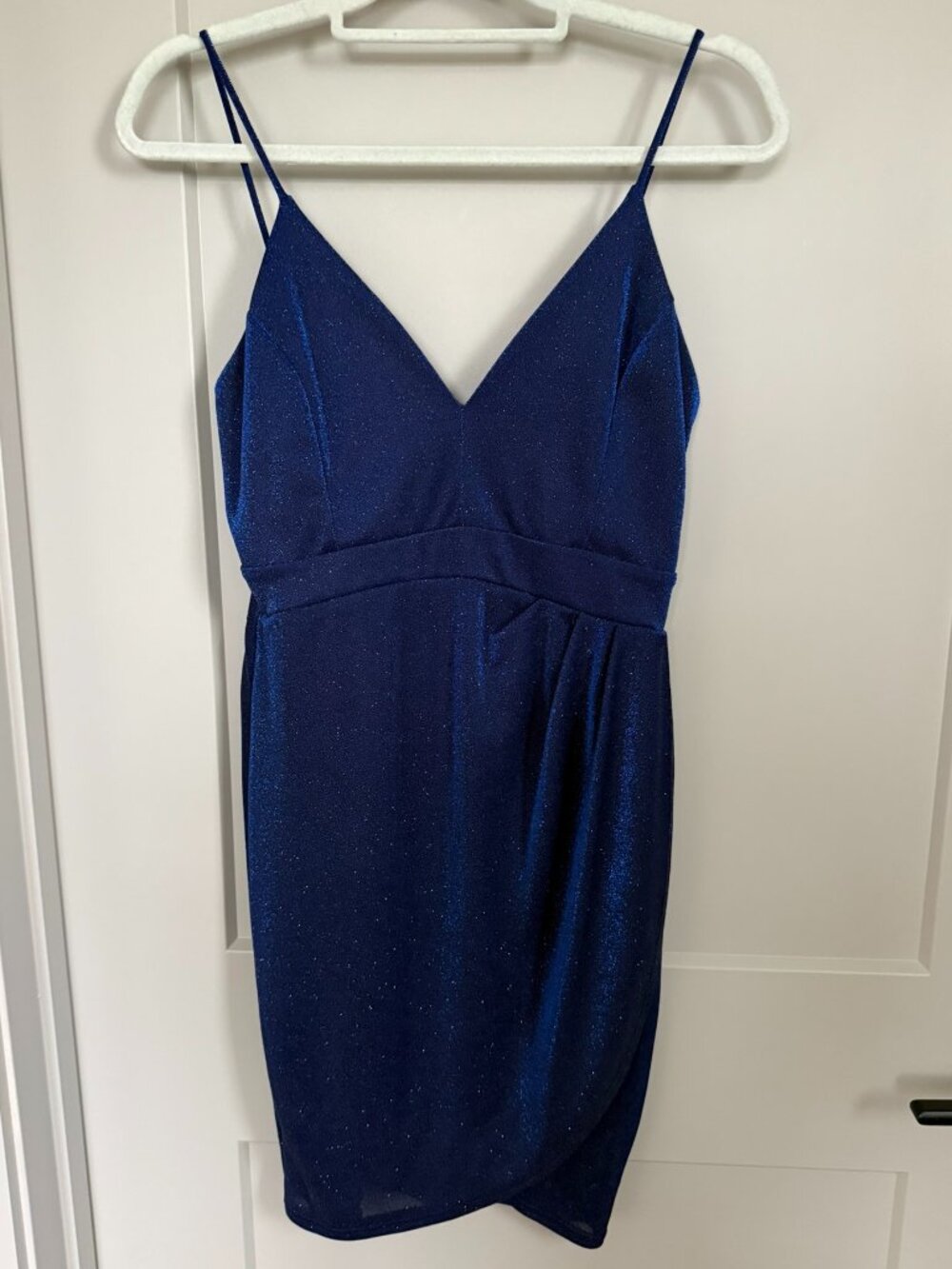 Sparkly Navy Blue Windsor Brand Mini Dress